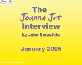 Fan Club Interview - January 2005